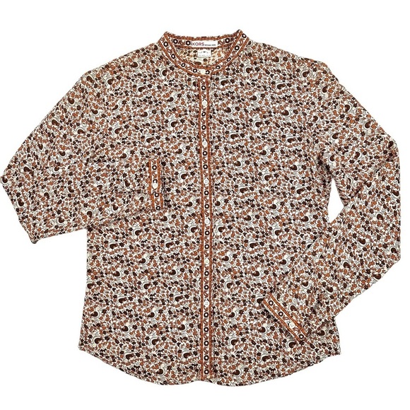 KORS MICHAEL KORS Vintage Red Label printed Long Sleeve button-up shirt - Picture 2 of 14